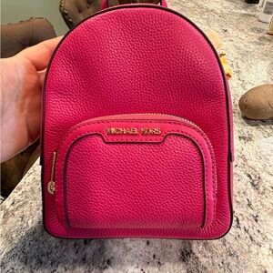Michael Kors XS  electric pink Backpack